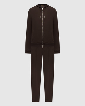 MooRER Коричневый спортивный костюм MATTHEW TUTA MATTHEWTUTAJ