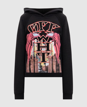 Off-White Черные худи Starcity 29E00294T