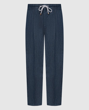 Brunello Cucinelli Сині джинси MH263E1710