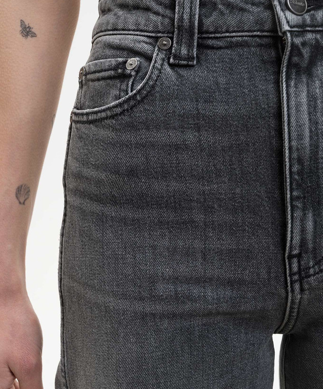 Khaite Чорні джинси Delina з ефектом потертості 1179925031 зображення 5