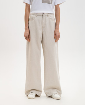 MooRER Бежеві джинси ZAIRA ZAIRA25ECRU