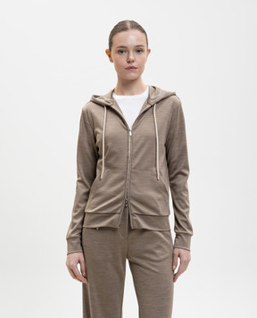 Marco Pescarolo Бежевая спортивная куртка Miked из шерсти MIKEDD53Y19