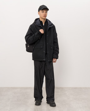 Stone Island Синяя куртка с шерстью L2S154100018S0F24