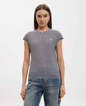 Tom Ford Чорний топ в смужку TSJ630JEX187