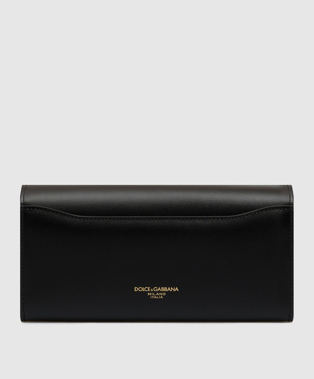 Dolce&Gabbana Чорни шкіряний гаманець Marlene BI3507A3G19 зображення 2