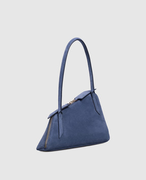 The Attico Синяя замшевая сумка Sunrise 260WAH00042LBT007AA