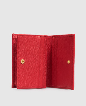 Valentino Червоне шкіряне портмоне VLogo 8W2P0AJ3SNP