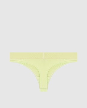 Tom Ford Зелені трусики-тонг з візерунком логотипа KNJ009JEX166