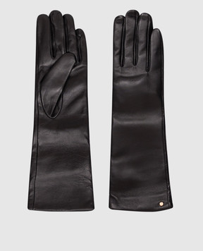 Gianni Chiarini Черные кожаные перчатки GNA1525NA