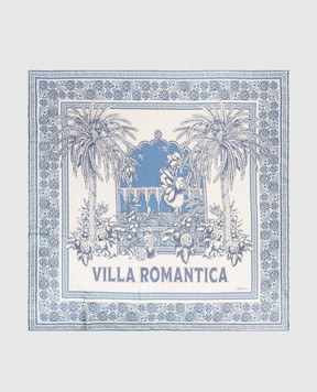 Alemais Біла хустка Villa Romantica із шовку 6629A