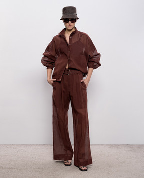 Brunello Cucinelli Коричневая куртка M0F91SO606