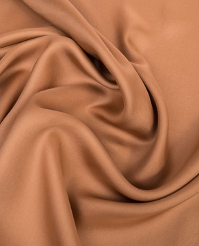 Saint Laurent Коричнева хустка із шовку з візерунком Cassandre 8599153Y039