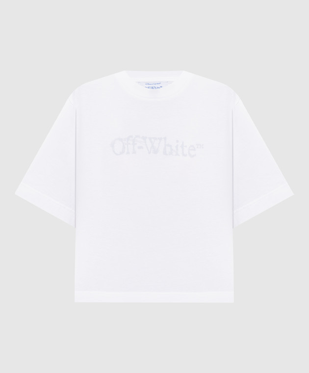 Off-White Белая футболка City Nature Arrow 2FA00643T