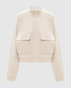 Woolrich Спортивна куртка кольору айворі CFWWSW2012FRUT5330