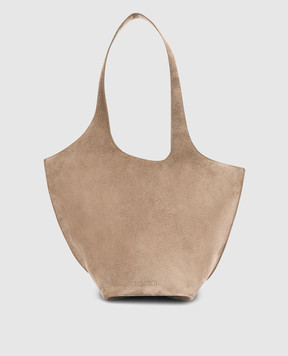 The Attico Бежевая сумка с логотипом 260WAH00062LBT007AA