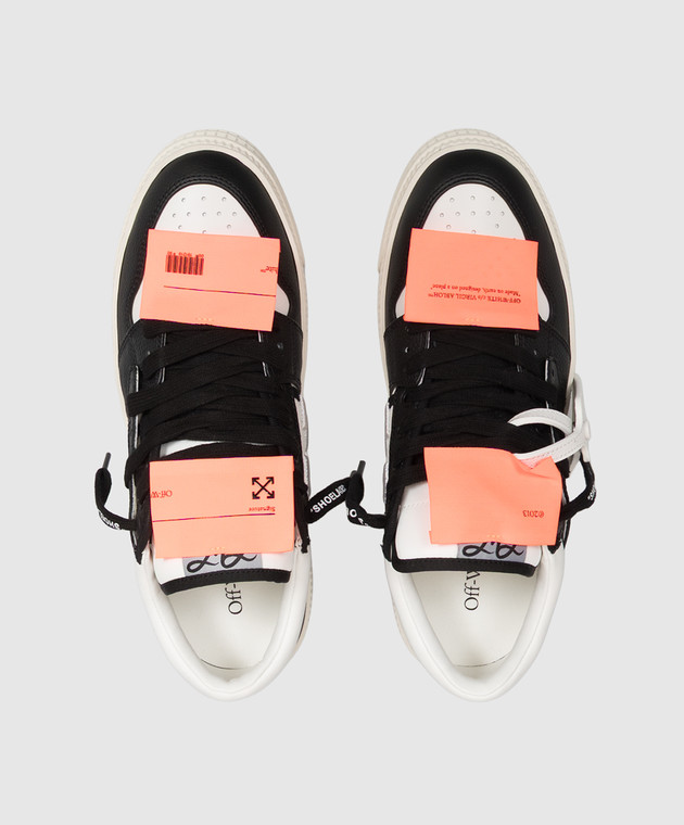 Off-White Черные кроссовки 3.0 Court OF06205102 изображение 4