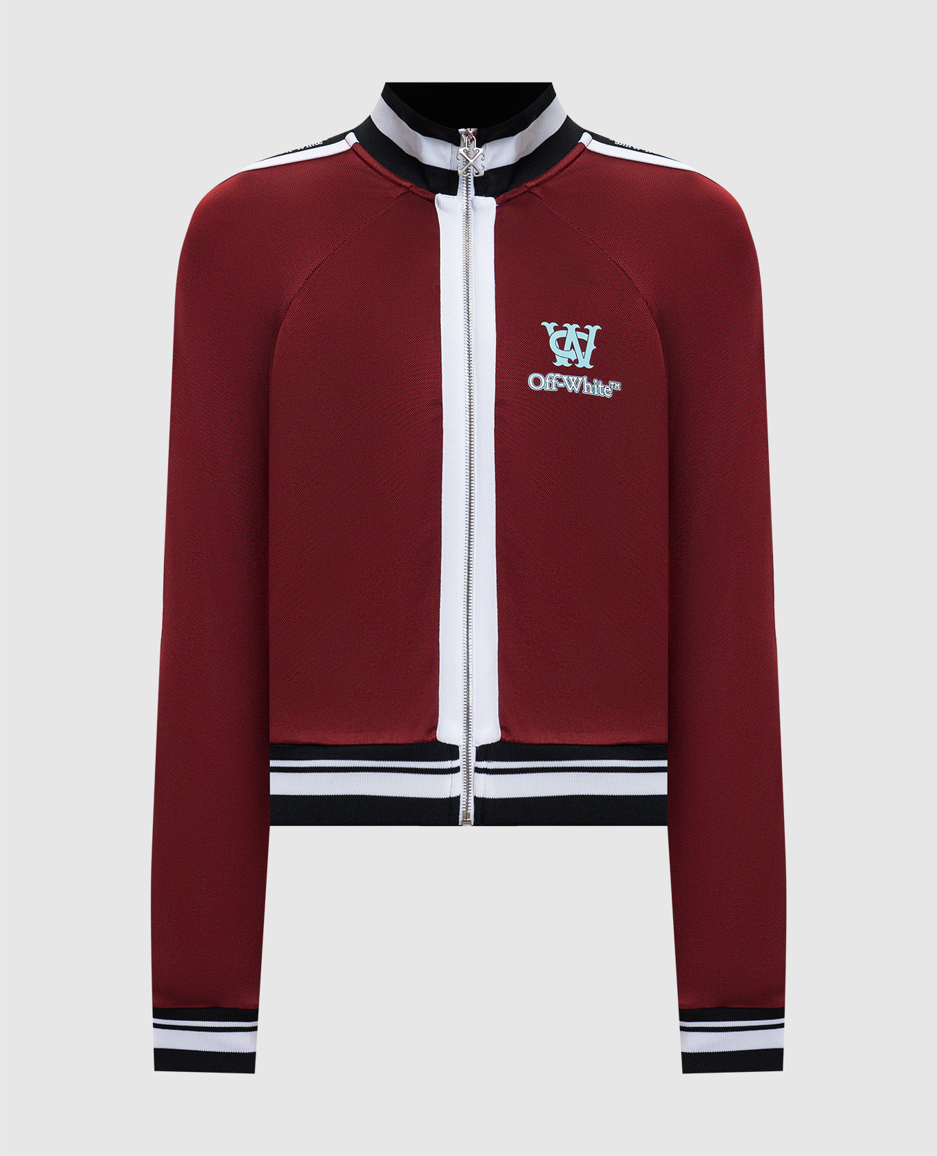 

Черная спортивная куртка Serena с брендированной тесьмой, Красный, Спортивные куртки