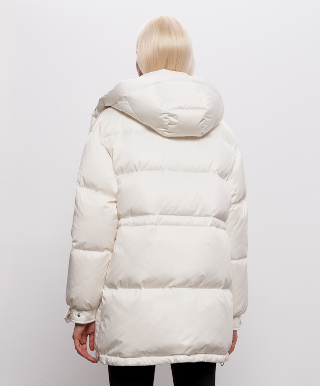Be Florence Пуховик цвета айвори BE2687 изображение 4