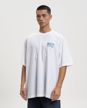 Vetements Біла футболка ME76TR227Wm