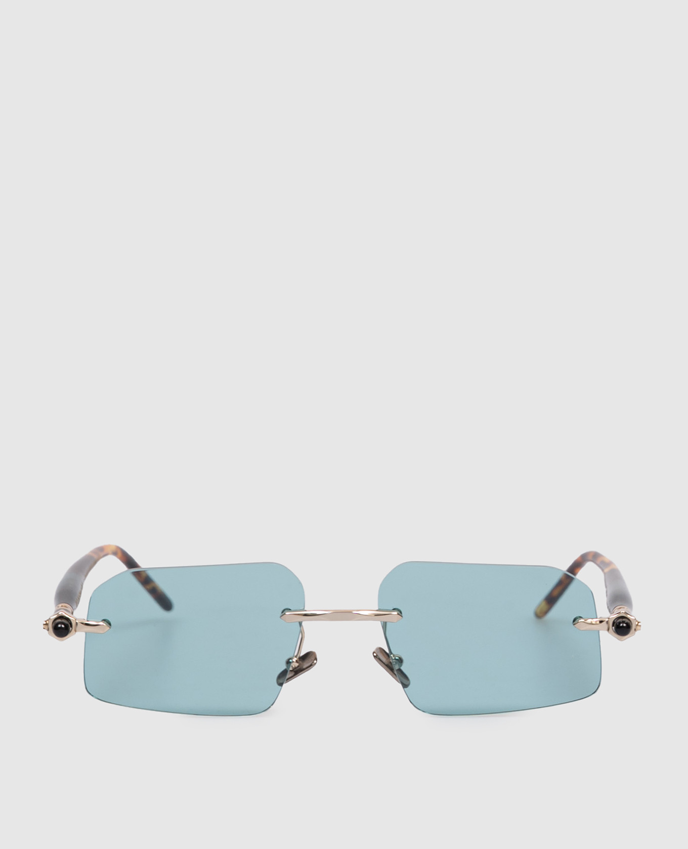 Золотые солнцезащитные очки P64