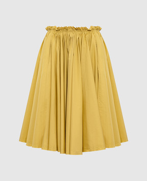 Ami Paris Жовта спідниця FSK444CO0063