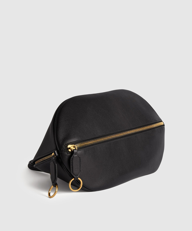 Balenciaga Черная кожаная сумка-тоут Bolero 8680742ACJS изображение 4