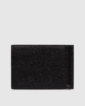 Thom Browne Чорне шкіряне портмоне MAW025L00198