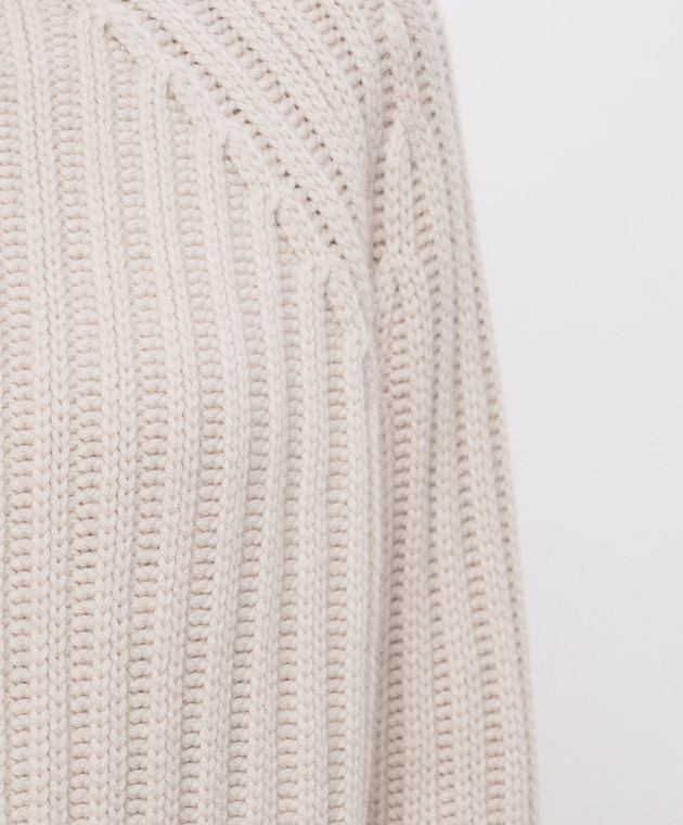 Allude Бежевий светр з кашеміру 26511123 зображення 5