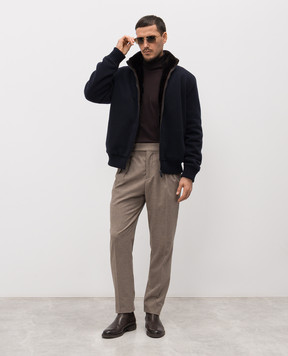 Loro Piana Коричневий гольф з кашеміру FAF9161