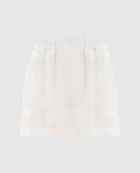 Asceno Білі шорти Zurich з льону B027F06C78