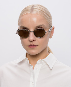 Kuboraum Сріблясті сонцезахисні окуляри J74 KRSJ74SI000000BF