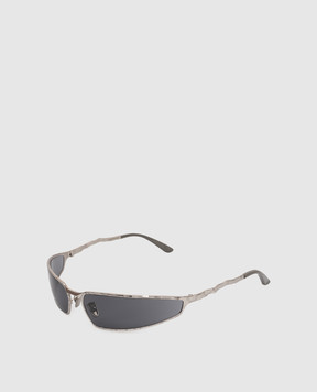 Kuboraum Срібясті сонцезахисні окуляри H34 KRSH34SM000000GT