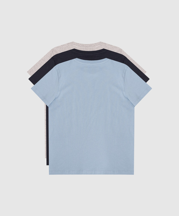Moncler ENFANT Детский набор футболок с логотипом L29548C0001389AT9 изображение 2