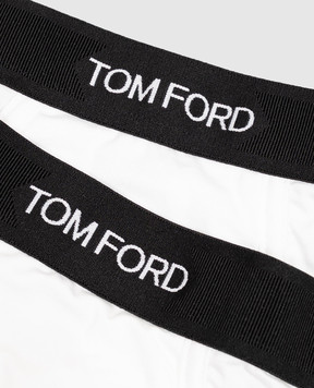 Tom Ford Набор белых трусов T4XC11410