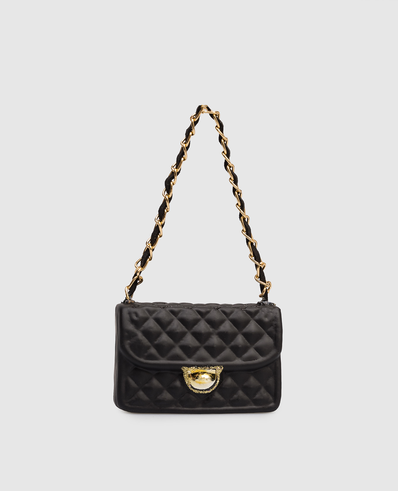 

Елочная игрушка Fashion Bag, Черный, Елочные украшения