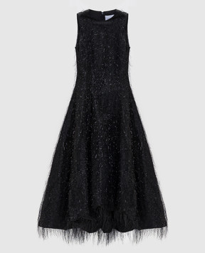 16Arlington Черное платье миди Tansi DMD660AW2501