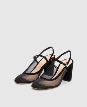 Gianvito Rossi Чорні слінгбеки G9558485RIC