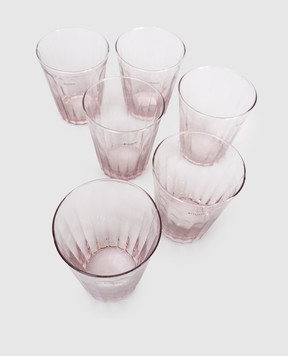 Bitossi Home Набір рожевих склянок для води 6 шт BHV05106