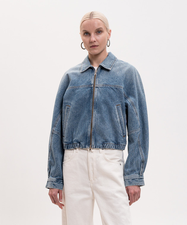 AGOLDE Синя джинсова куртка Dixon A51201885 зображення 3