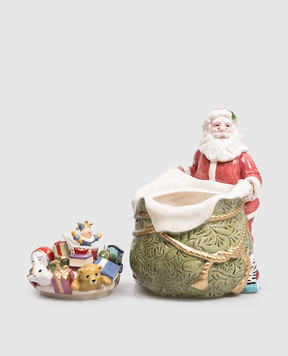 Fitz&Floyd Керамічна ємність для печива Святий Миколай 24032