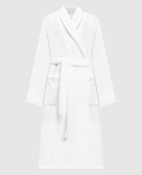 L'Appartement Білий махровий халат CHICAGO CHICAGOBATHROBE