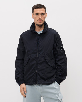 C.P. Company Синя вітровка з патчем MOW006A005904D