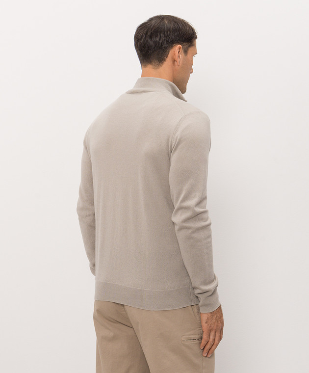 Cashmere&Whiskey Бежевий джемпер з кашеміру MU866A1312525R зображення 4