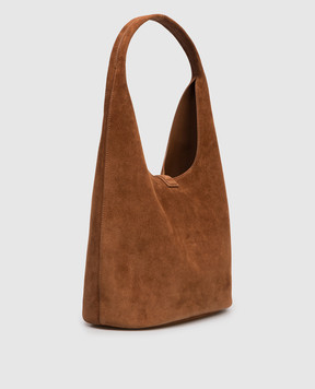 Simkhai Коричнева замшева сумка-хобо Khai 425H001KSUE