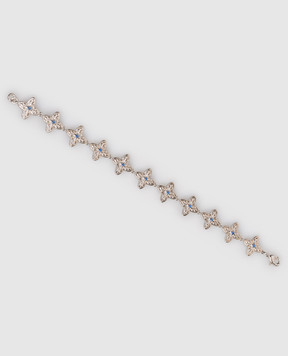 Darkai Сріблястий браслет Gothic Clover DIBR0066