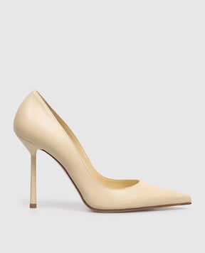 Le Silla Жовті шкіряні туфлі BELLA 4215C090BXPPNEM