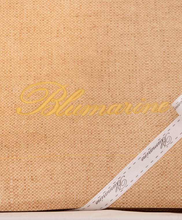 Blumarine Home Жовта скатертина Sorgente з вишивкою W0200250024 зображення 3