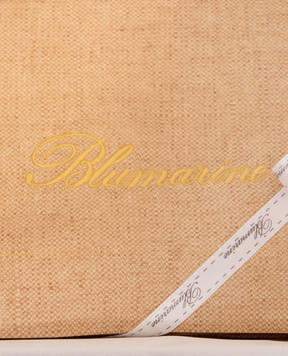 Blumarine Home Жовта скатертина Sorgente з вишивкою W0200250024