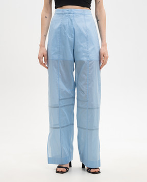 Jil Sander Голубые штаны J02KA0381J45326