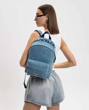 Off-White Синій рюкзак Jitney OWNB004F25DEN001